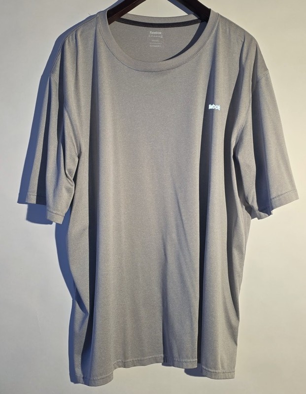 Reebok Men's Hydro Move Styled Dri-Fit Activewear Work Out Tee Shirt Size 3XL gallery