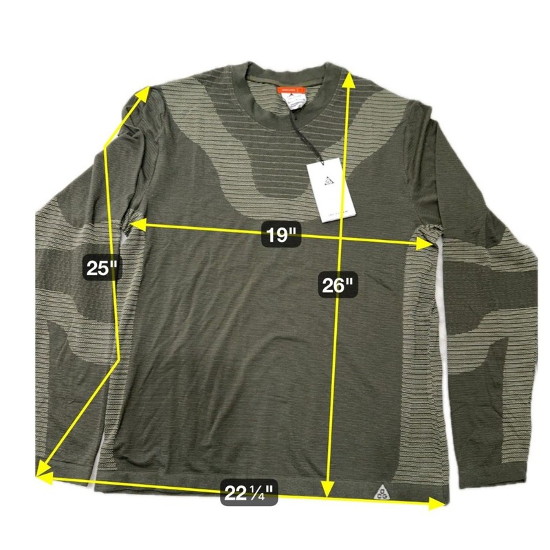 Nike ACG Delta River ADV Long Sleeve Base Layer FV8906-355 Mens Small NEW gallery