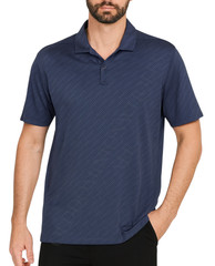 NWT Nike Dri-Fit Men’s Large Dark Blue Vapor Striped Golf Shirt Polo DH0811-437
