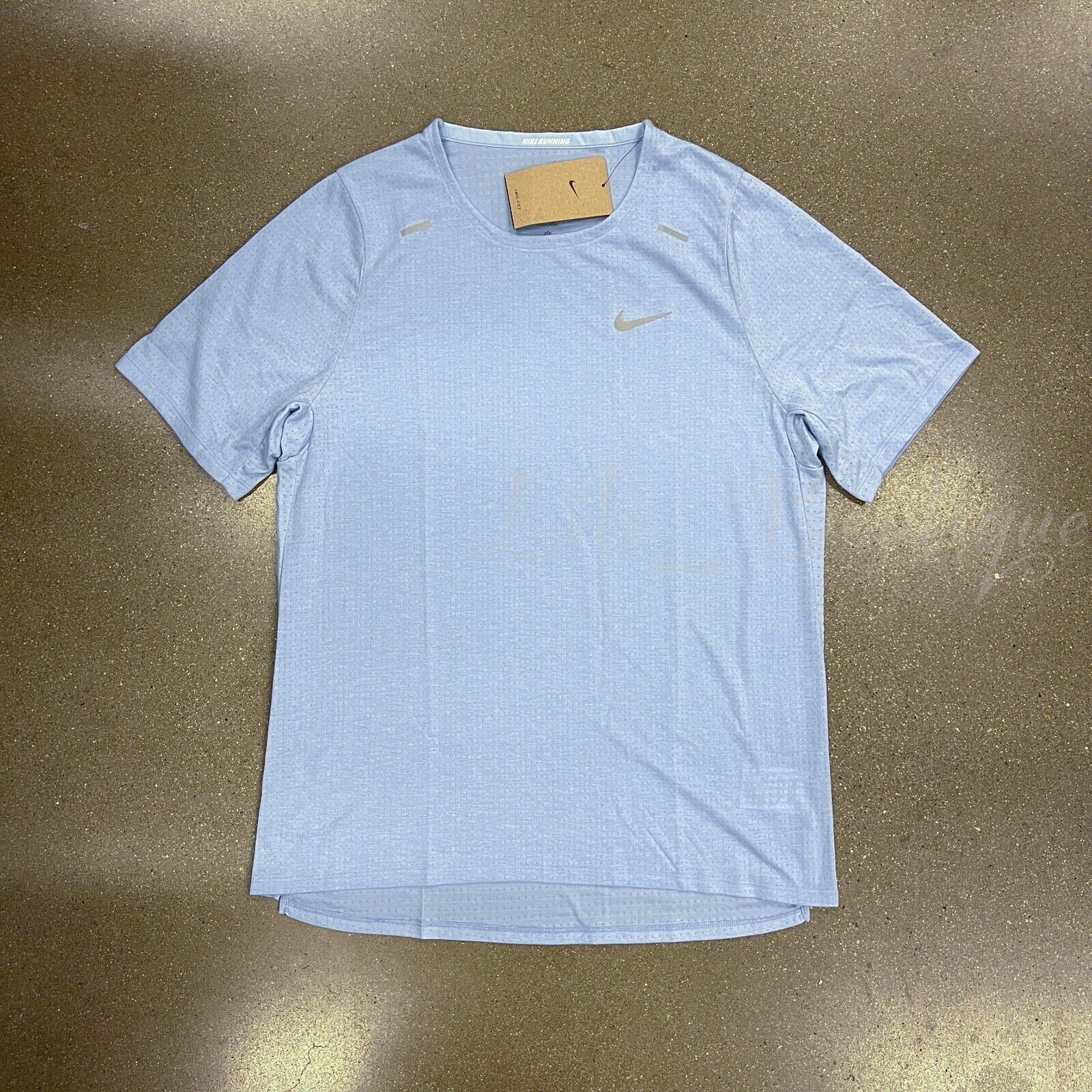 Nike Men's Dri-Fit Rise 365 Running Training Top Tee CJ5420-479 Cobalt Bliss M gallery