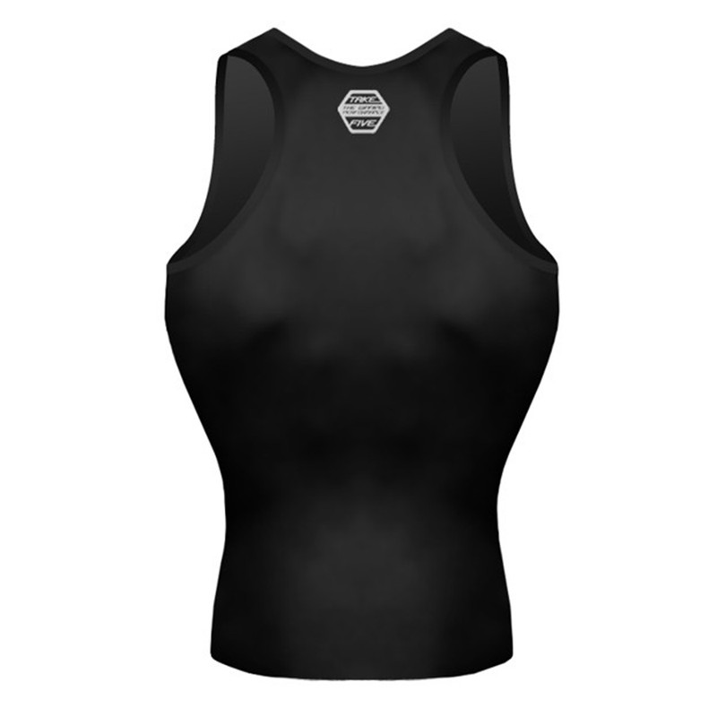Take Five Recovery Compression Tank Top Mens Gym Workout Base Layer Shirt 076 gallery