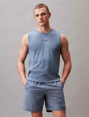 Calvin Klein men blue modern sport mesh tank top size M
