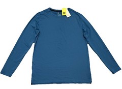 All In Motion LONG Sleeve Performance T-shirt Athletic WICKING Odor Resistant M