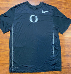 Nike Oregon Ducks Black Velocity Speed Performance T-Shirt SZ XL-NWOT