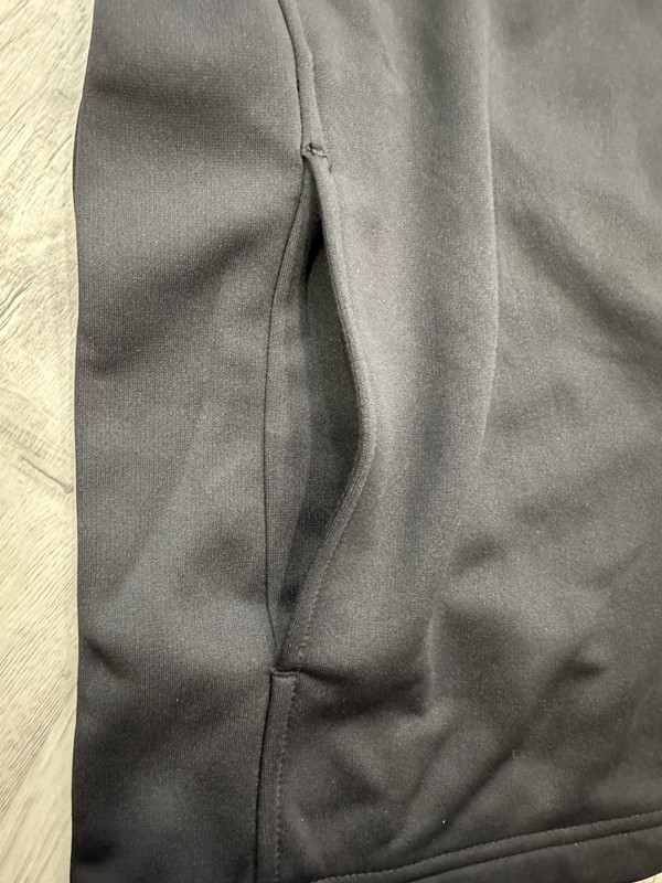 Pebble Beach Performance Men’s Preppy Quarter Zip Black Small Golf Pullover NWT gallery