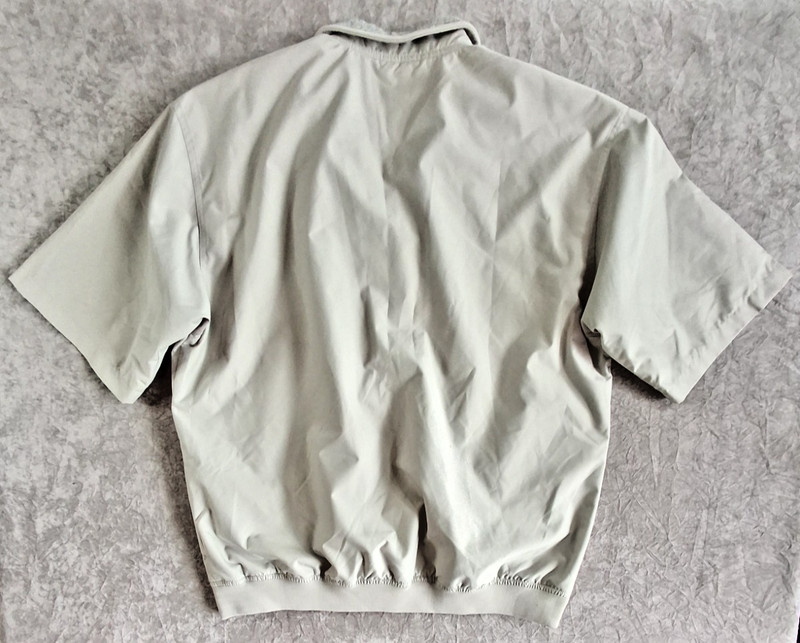 Ashworth Weather Systems Men's XL Pullover Golf Shirt Short Sleeve Wind Water gallery