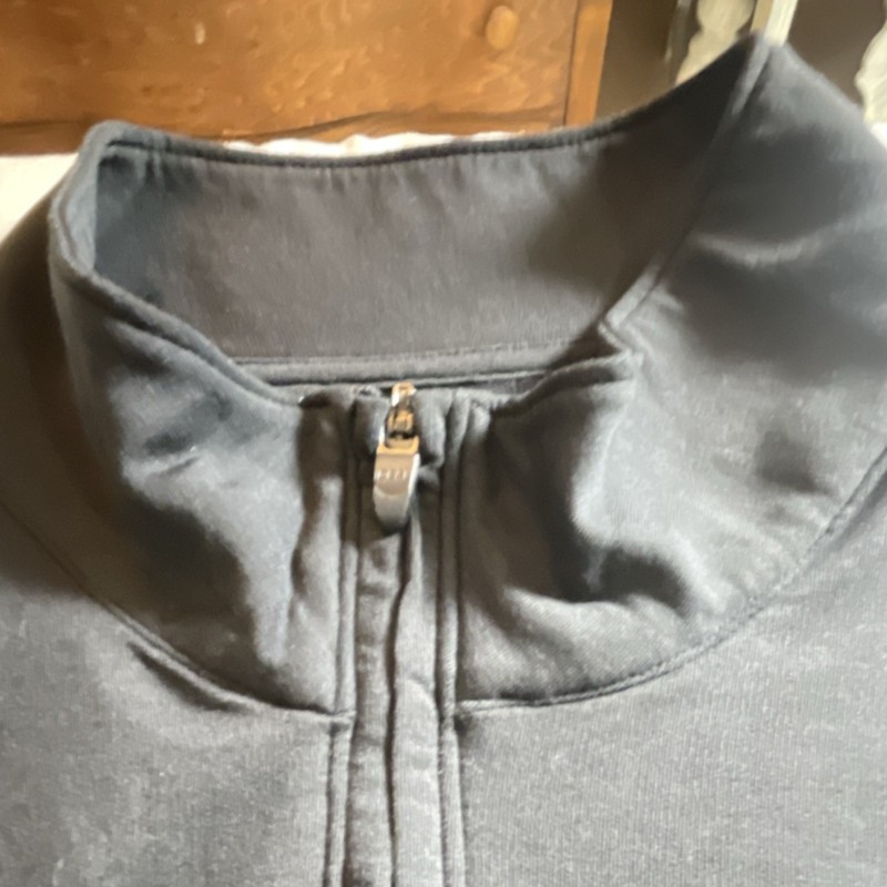 Bonobos Golf 1/4 Zip Mock Neck Pullover Black Men's L Zipper Pocket gallery