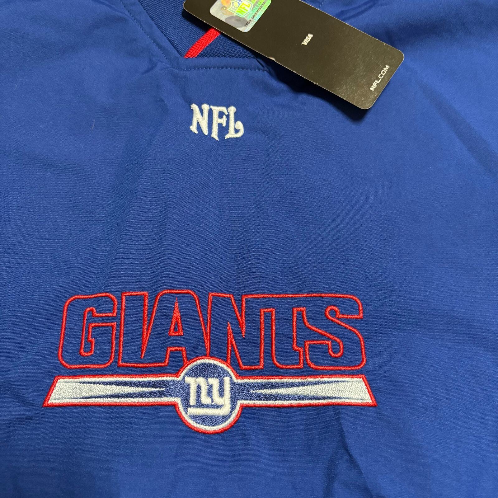 Vintage New York Giants Embroidered XXL Windbreaker NWT gallery