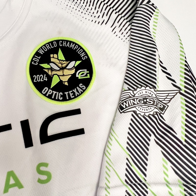 OpTic Texas World Champs 2024 - White Jersey - Large gallery