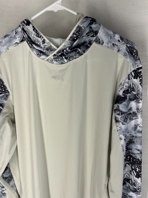 Kastking Long Sleeve Pullover Hoodie Fishing Size M Hydrocool Mens NEW NWT gallery