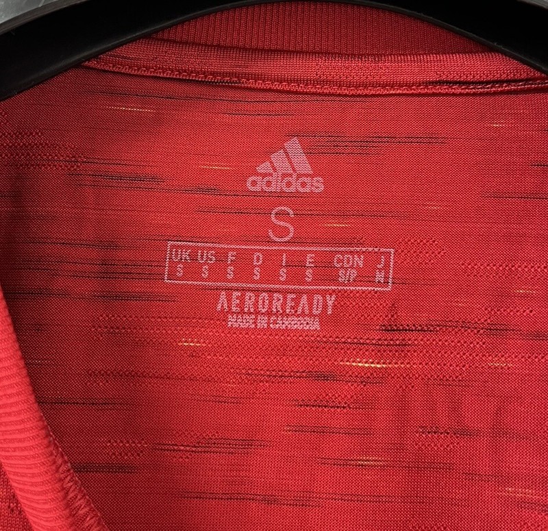 Manchester United Foootball Shirt Home Season 2020/21 Adidas Mens Small gallery