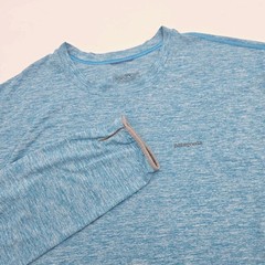 Patagonia Tropic Comfort Crew II Shirt Mens 3XL Blue Long Sleeve 50+UPF Stretch