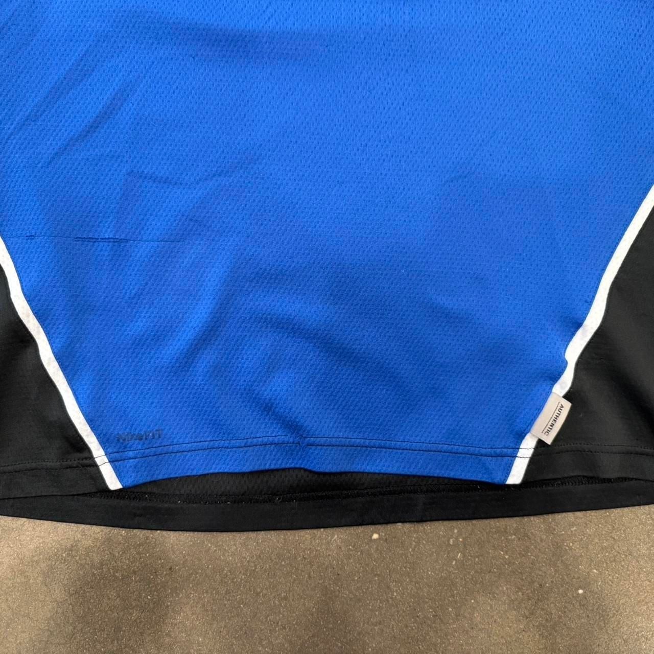 Nike Y2K Air Force Falcons Athletic Training Tee, Blue/White Colorblock, Size M gallery