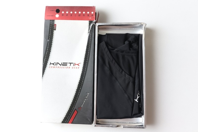 Kinetik Compression Gear Full Black Sleeveless Top Multisport Med STBM12 gallery