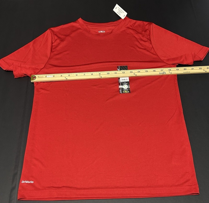 Athletic Works Men's Core Performance Short Sleeve Jersey Tee NWT Small (34-36) gallery
