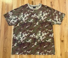 Mil-Tec Germany Camo T Shirt Men’s L/XL Short Sleeve 100% Cotton VGuC