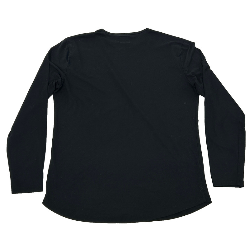 Cuts Pyca Pro Curve Hem Shirt Men's Large Black Long Sleeve Crewneck gallery