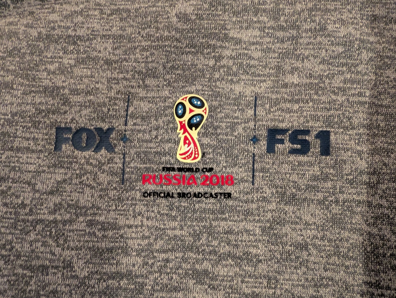 2018 FIFA World Cup Adidas Half-Zip Sweatshirt Mens XL Russia Fox Sports gallery