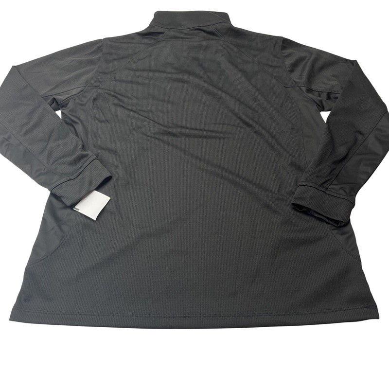 Vansport Quarter Zip Pullover Womens LG Black Excellent Nationwide Logo 3406 gallery