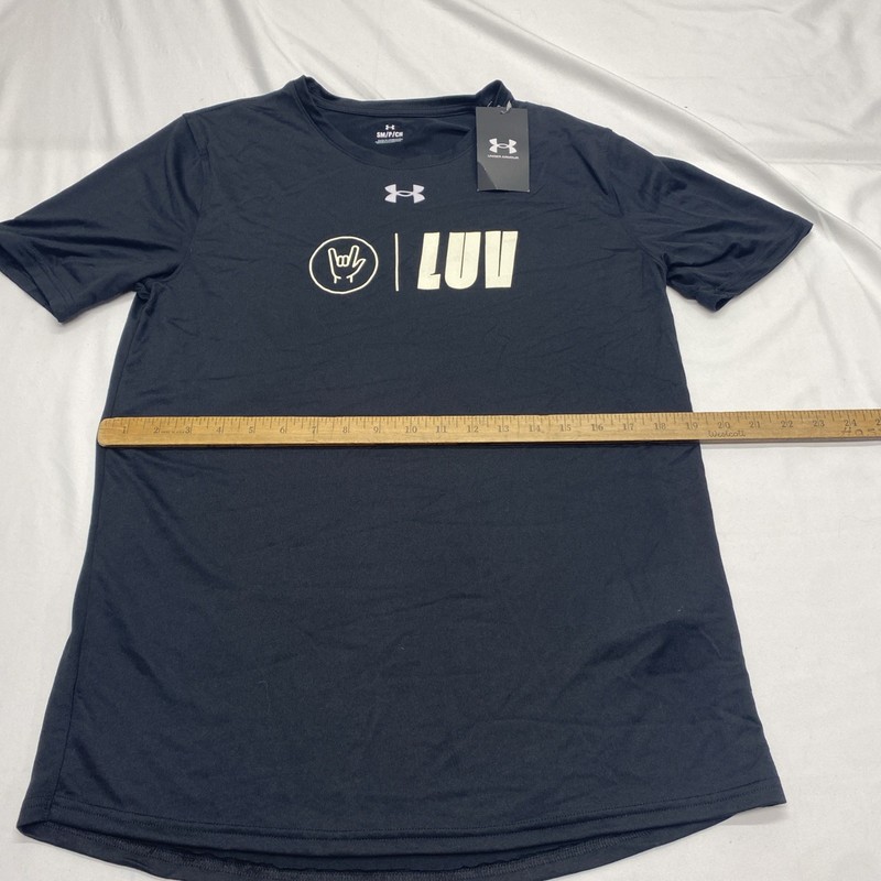 NWT Under Armour Team Tech SS LUV Graphic T-Shirt Size Small! Brand new! gallery