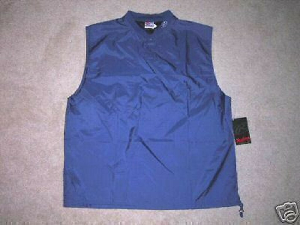 NEW Rawlings Baseball Batting Vest Adult 2XL XXL Navy Blue gallery