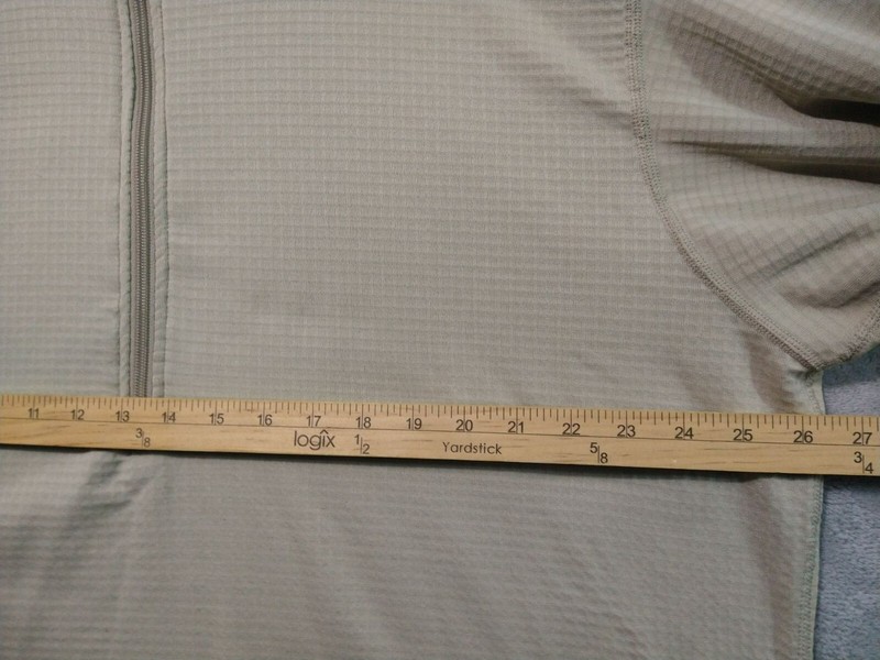 Kenyon Shirt Mens XL Beige Waffle Knit Thermal 1/4 Zip Long Sleeve Pullover gallery