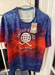 Nike Miler Team USA Edition Running Top Dri-Fit Track & Field – Mens Size XL