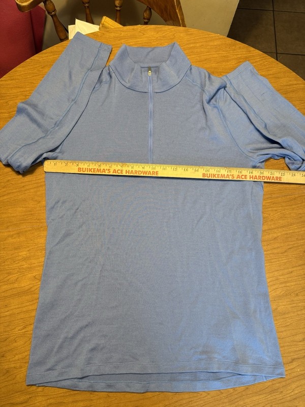 Icebreaker 1/4 Zip Pullover 260 Merino Wool Base Layer Men’s Large gallery