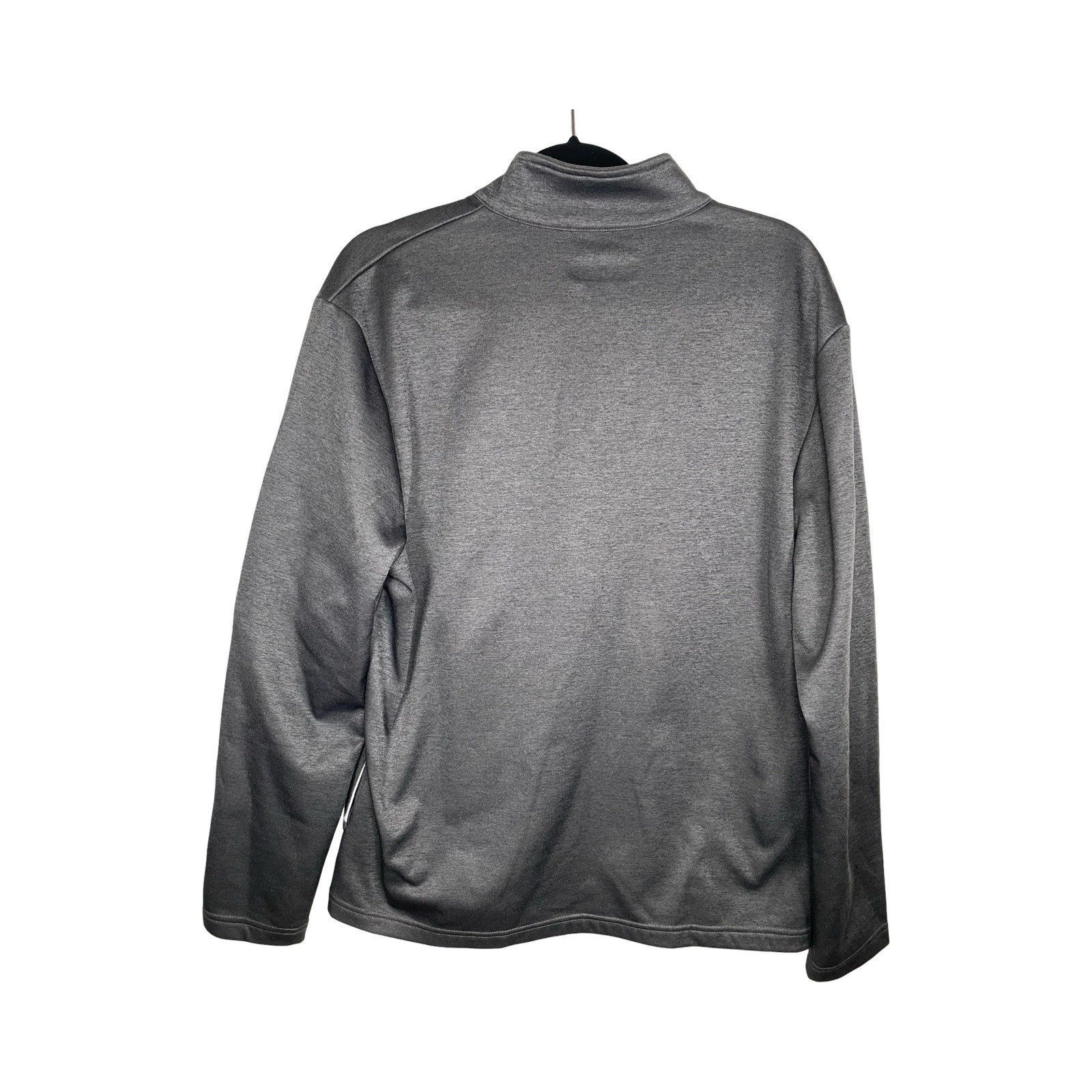 Callaway Golf Mens Grey Longsleeve Fleece Warm 1/4 Quarter Zip Shirt Size. Larg gallery