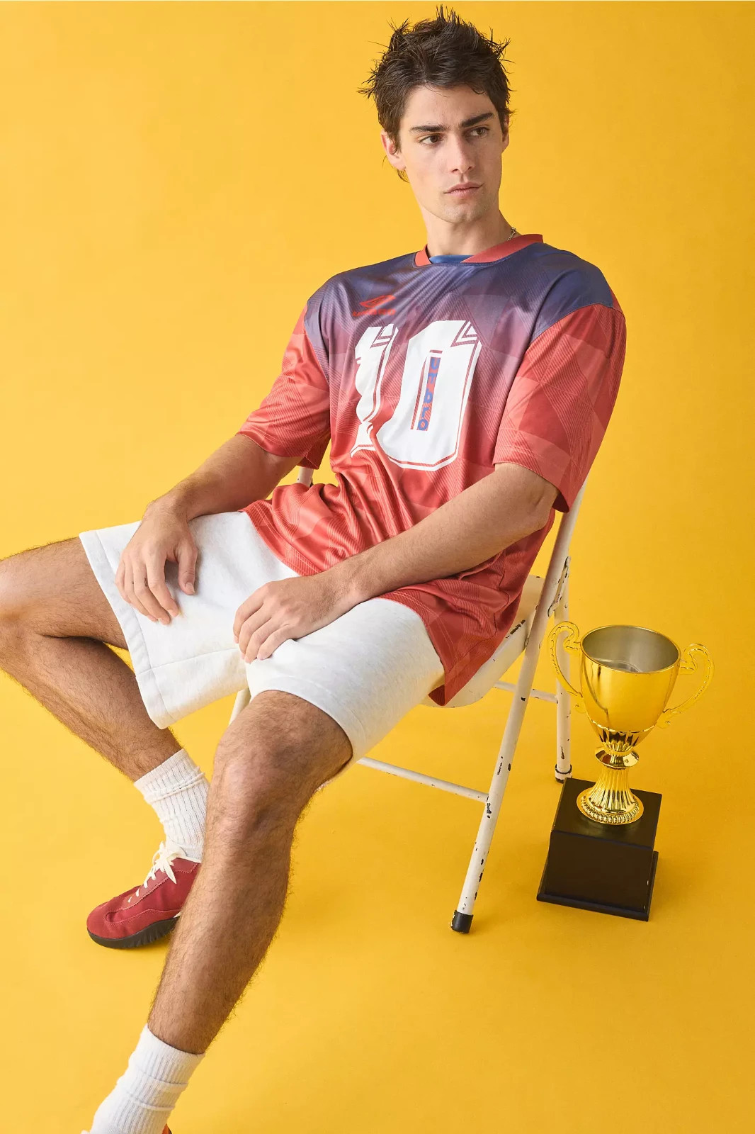 Umbro Retro Classic Style Men's #10 Soccer Jersey $60 NEW L gallery