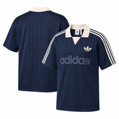 adidas Originals Collared Goalie Top JX8981 Crew Navy Blue Jersey Shirt BNWT