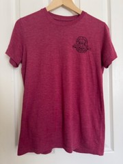 Hylete Men’s Red Workout T-shirt Size S Logo Front/Back Pre-owned