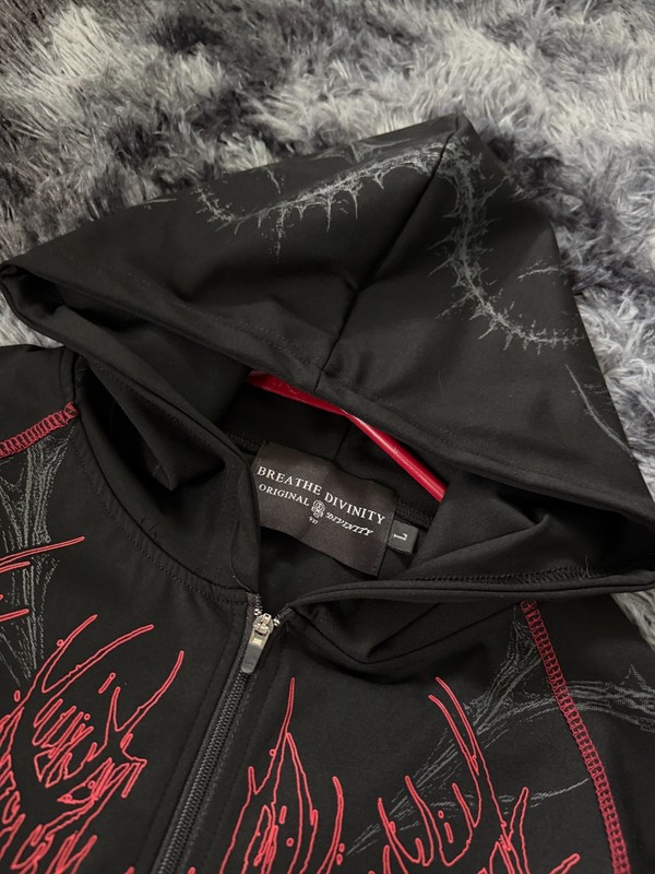 Breathe Divinity Longsleeve Compression Quarter Zip Hoodie gallery