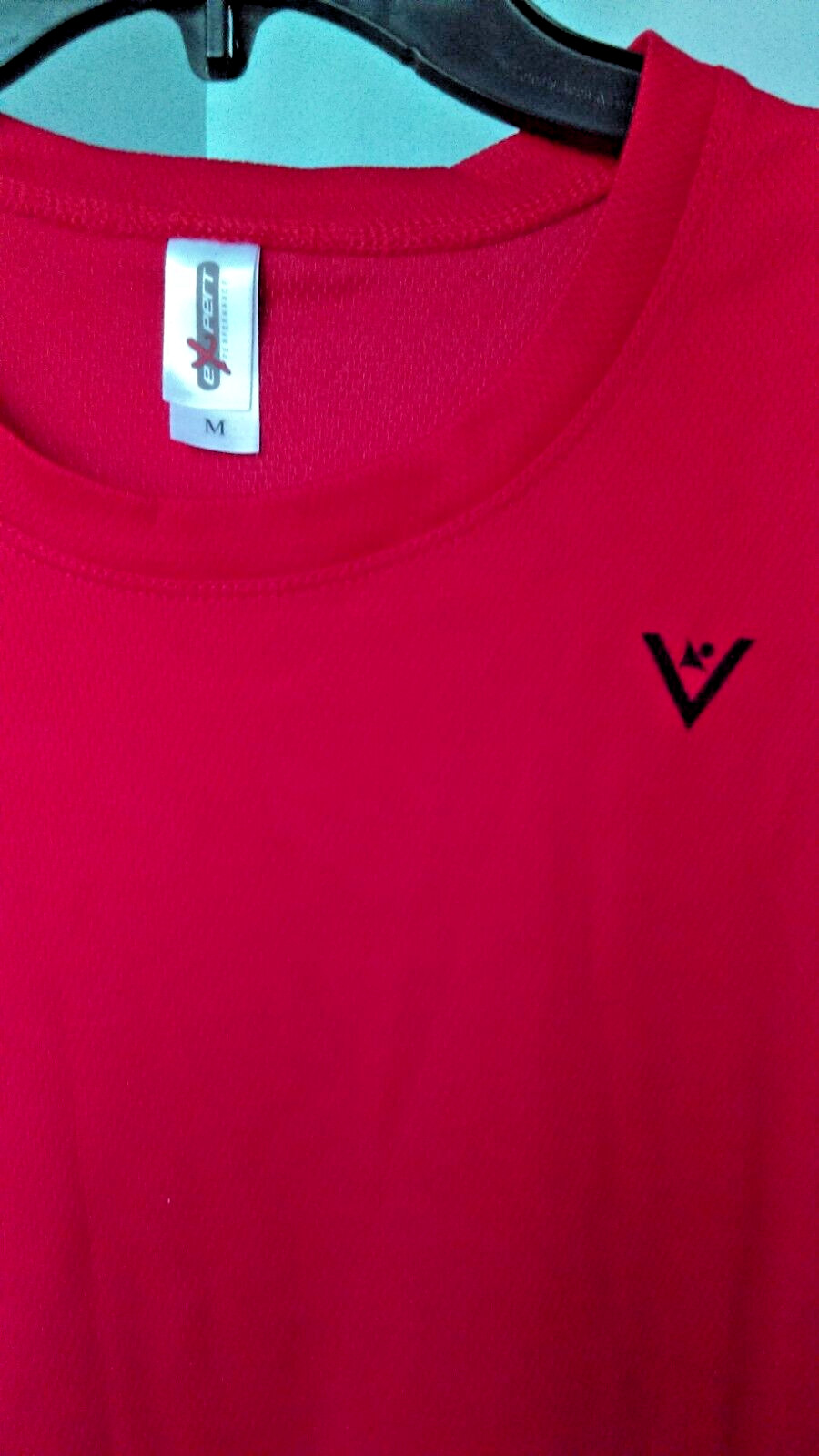 NEW! ATHLETIC Performance MOISTURE WICKING Mens M Red TShirt Anti-Microbial Dri gallery