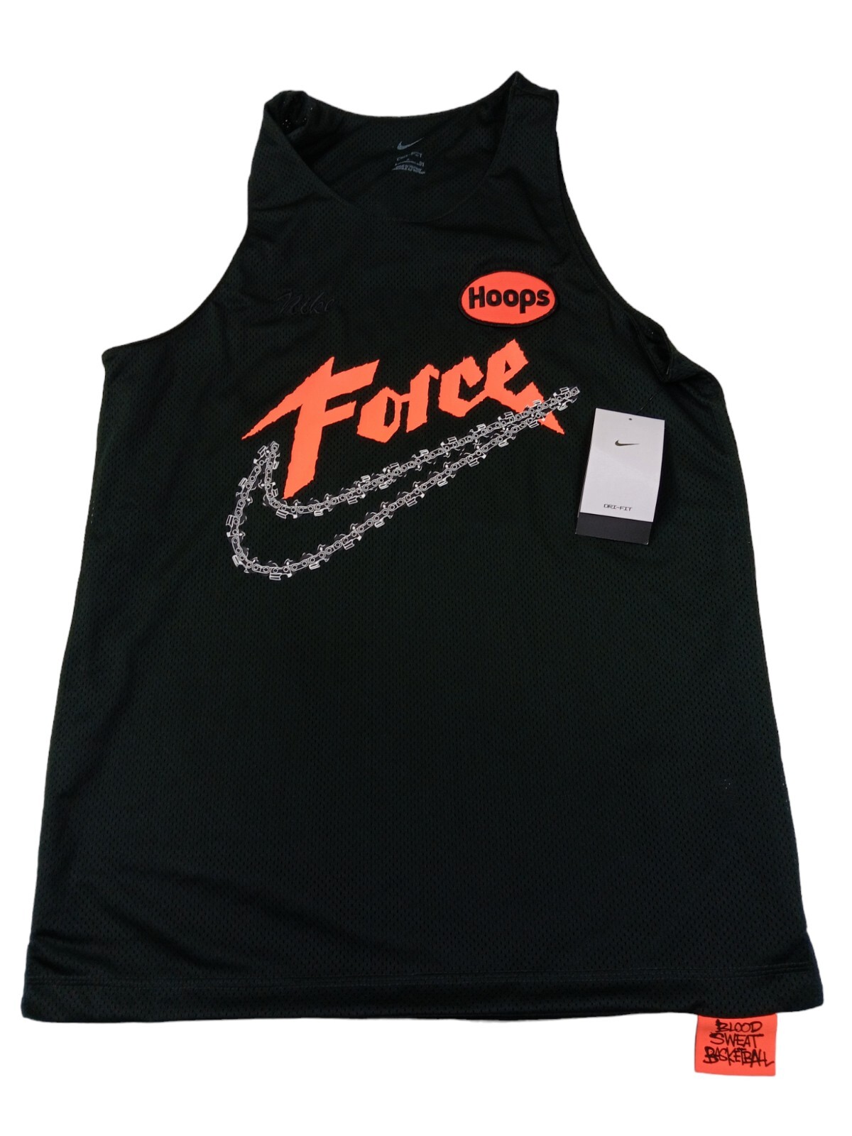 Nike Force Dri-Fit Basketball Jersey Mens Sz S DH6755-352 $110 gallery