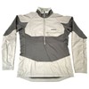 Patagonia Men's Long-Sleeved R1 Field 1/4-Zip Size Small Black And Gray gallery