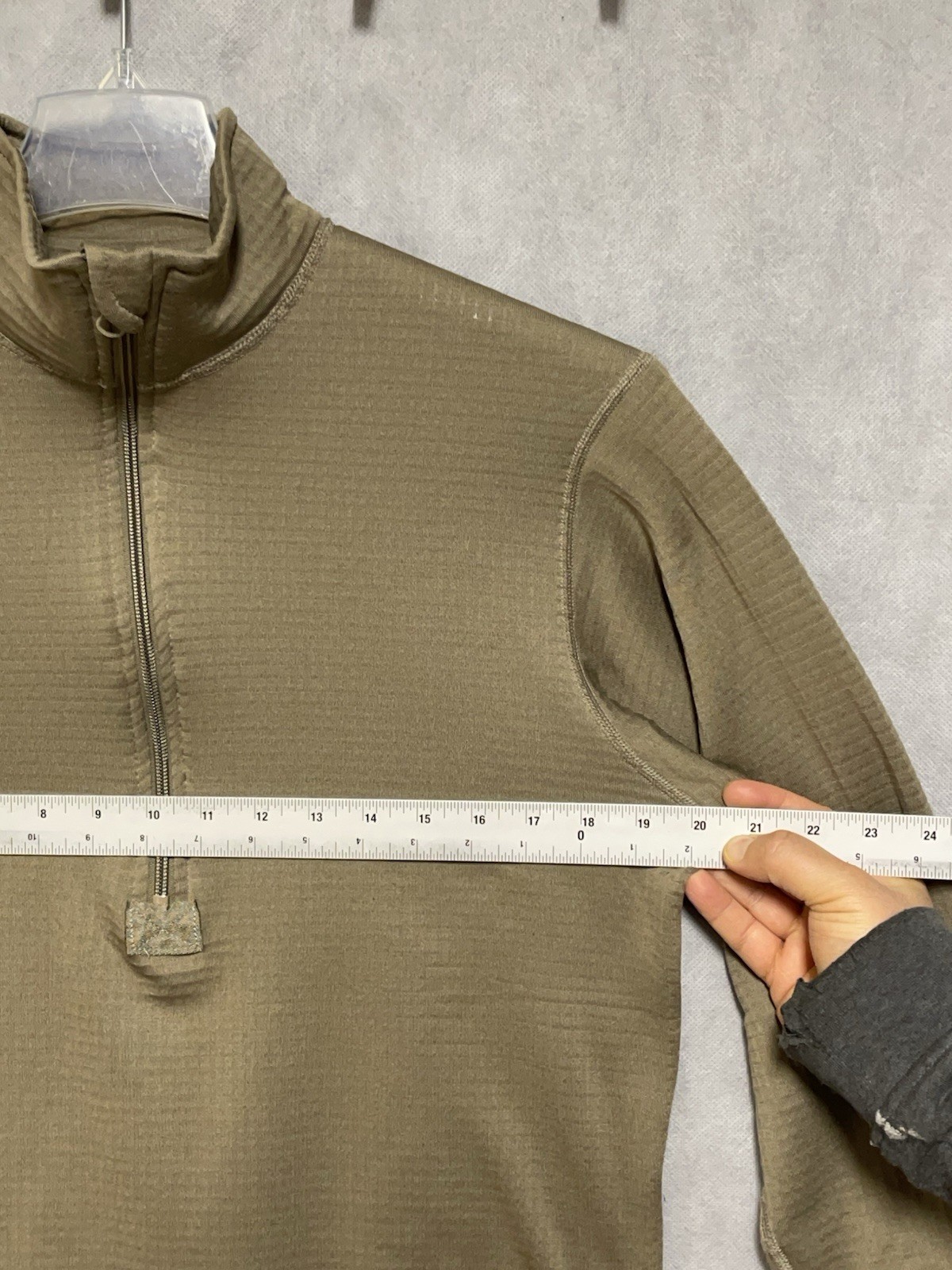 GEN III Shirt Men S Long Mid Weight Cold Weather 1/4 Zip ECWCS Polartec Thermal gallery
