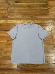 Lululemon Short Sleeve Metal Vent Tech Shirt Men L Performance Lavender