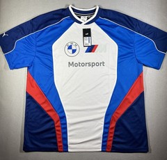 Men’s PUMA BMW M Motorsport Lifestyle Short Sleeve Jersey Size XL