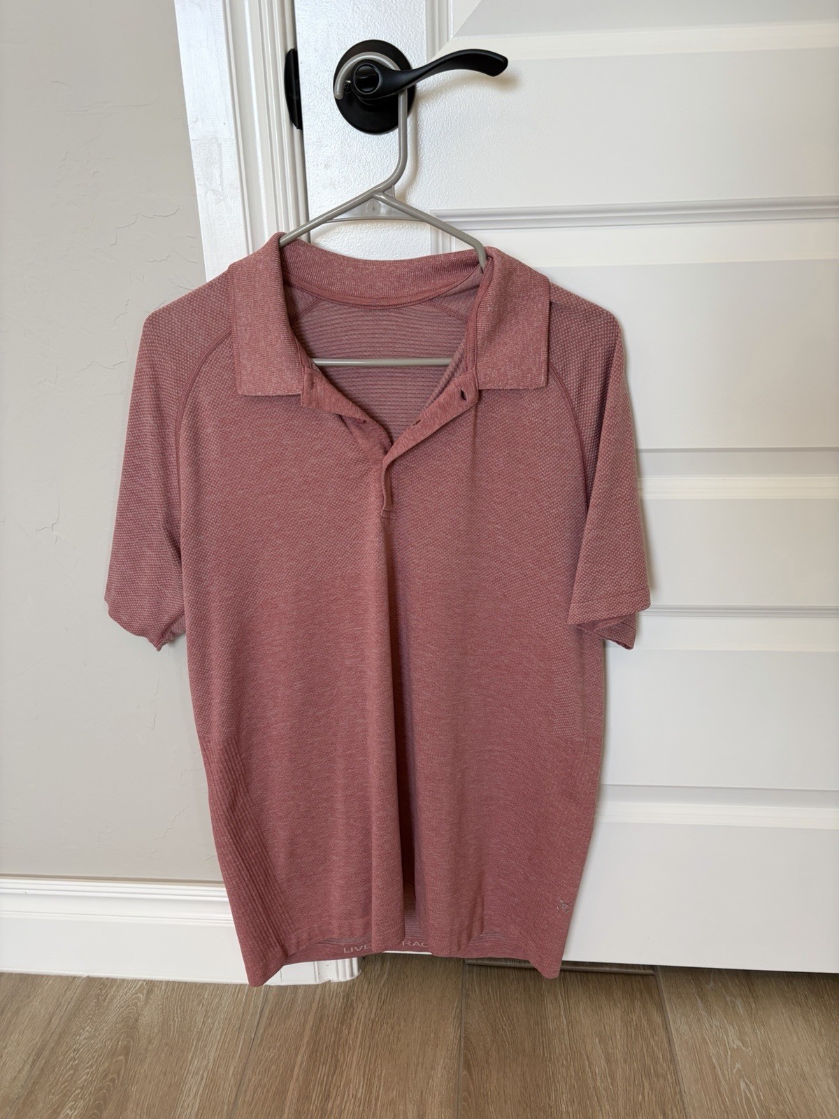 Lululemon Men’s Vent Tech Polo Size Large Red/Berry gallery