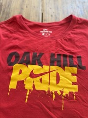 Nike Oak Hill Basketball Academy Issued Pride Short Sleeve Shirt 3XL Just Do It