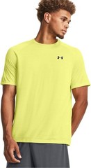 Men’s UA Tech™ 2.0 Tiger Short Sleeve Fast Dry Running Shirt Yellow Size L