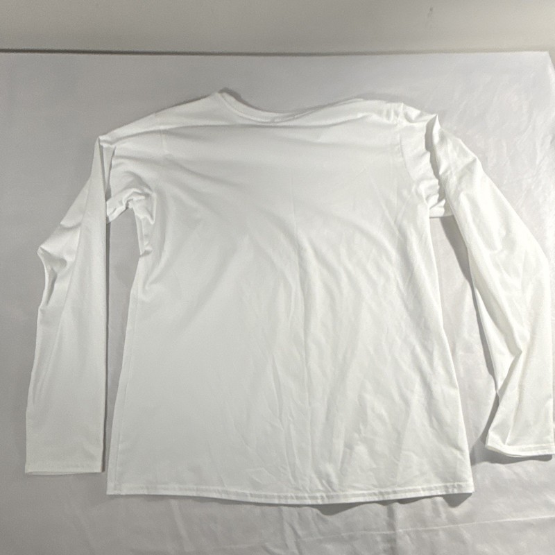 Patagonia Capilene Cool Daily Men's S White Long Sleeve Crew Neck Polyester Tee gallery