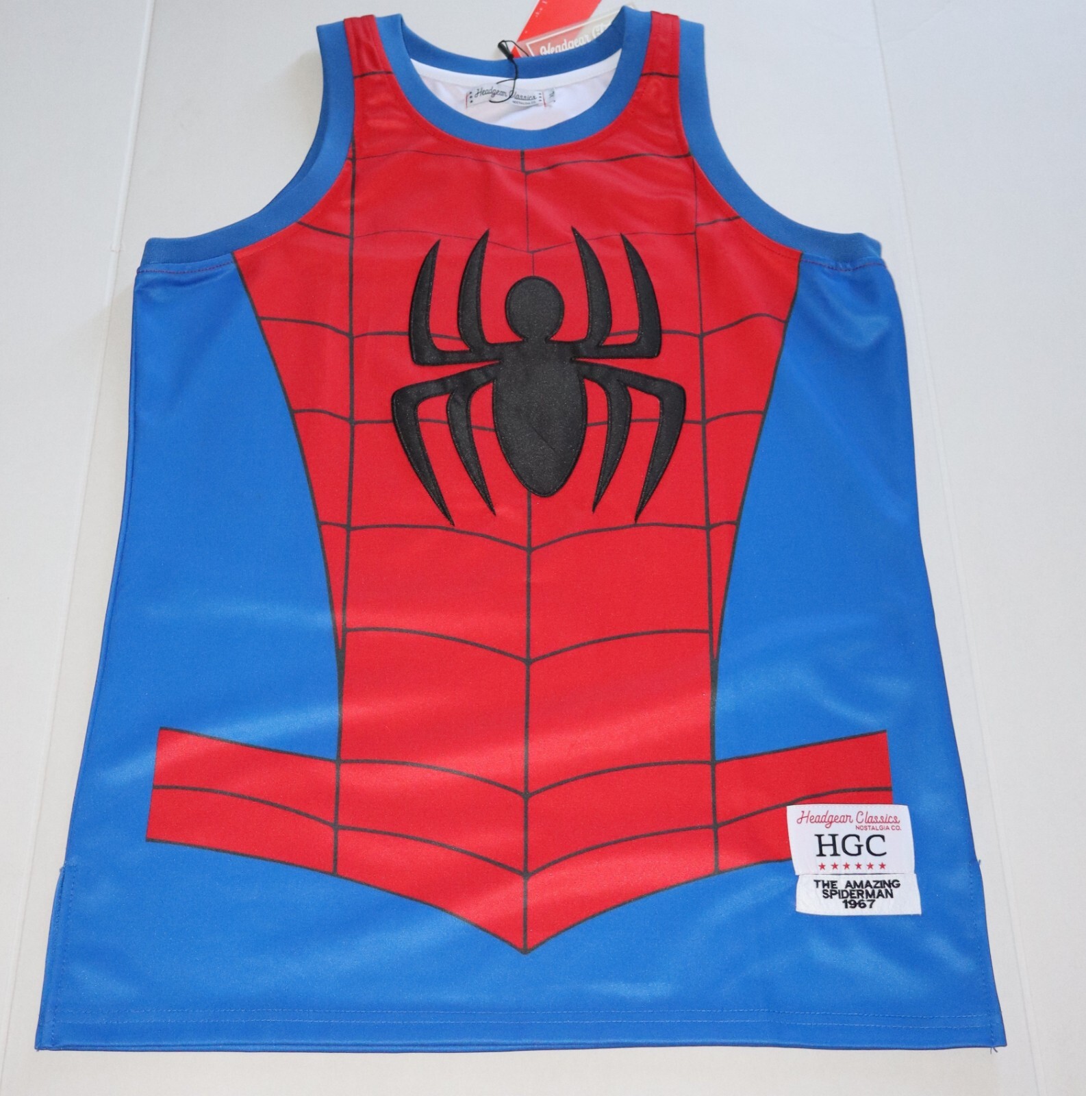 Amazing Spiderman Men's Headgear Classics Basketball Jersey Size: XL gallery