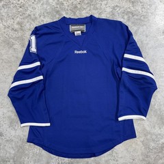 Reebok Hockey Shirt Mens Small Blue District 1 CCM Jersey Adult Ice Hockey