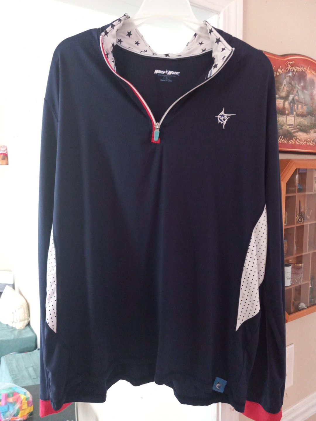 White Water Apparel Performance Quarter Zip- XL gallery