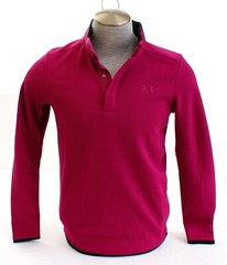 Under Armour UA Storm SweaterFleece Cherry Snap Mock Pullover Shirt Men’s NWT