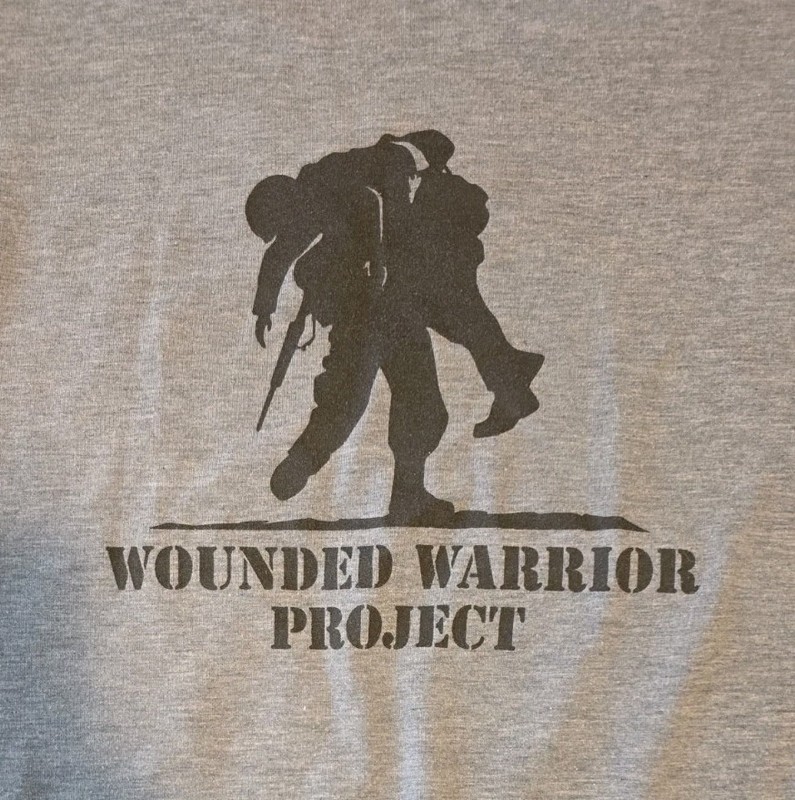 Under Armour Wounded Warrior Project Long Sleeve Shirt Gray XL HeatGear 2010 gallery