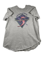 Vtg 90s Team Adobe Illustrator Shirt L Baseball Jersey Tech Computers Software