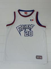 Full Send Classics #20 Basketball White Men’s Jersey Size Large